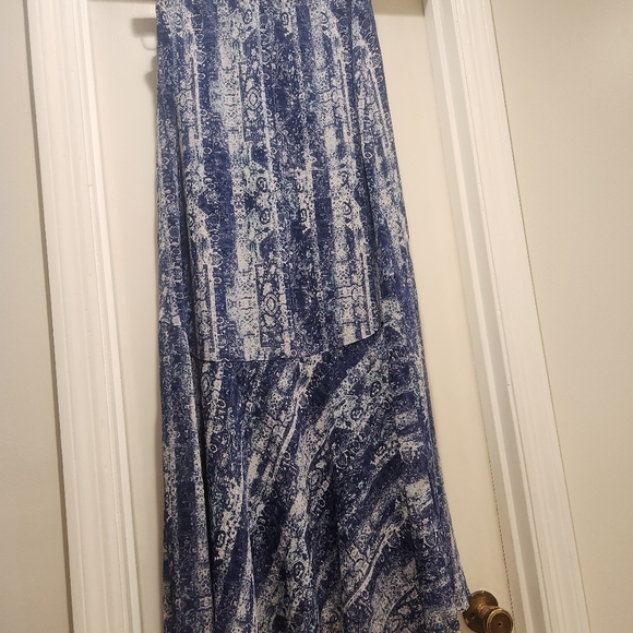 Lucky Brand blue boho maxi skirt - Picture 11 of 13